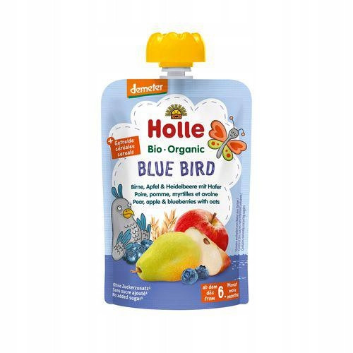  Holle Bio Mus Blue Bird Pear Apple Berry