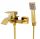 Wall-mounted bathtub and shower fitting Granitan ELVA BATHTUB GOLD, gold