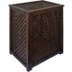 Laundry Baskets and Bins Fresh-Matters 50L Freestanding Laundry Basket, Brown and Beige