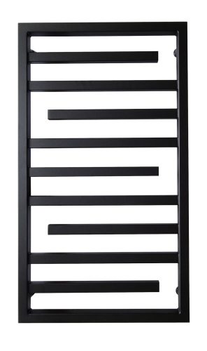  Water bathroom radiator Scarlet 528 W 530 x 930 mm black