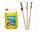 Soap bubble liquid 5 liters, 3 sticks, sticks