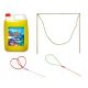 Bubble liquid 5 liters + 3 bubble sticks