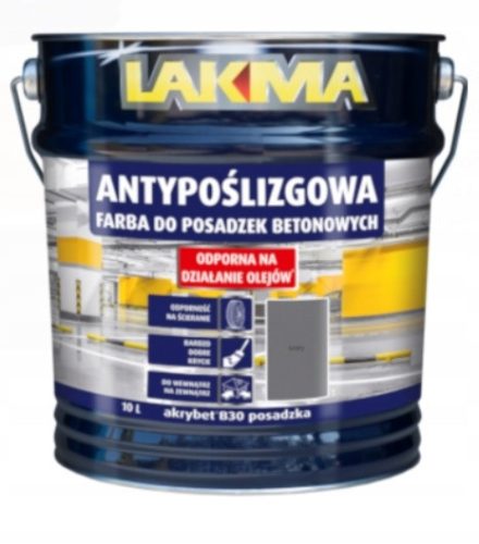 Lakma acrylic paint 011-10-002-0012 grey 10 l