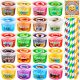  20× Miracles on a Stick Cotton Candy Maker Set with 20 colored sugars for cotton candy, multicolored 1 W + 14 other products