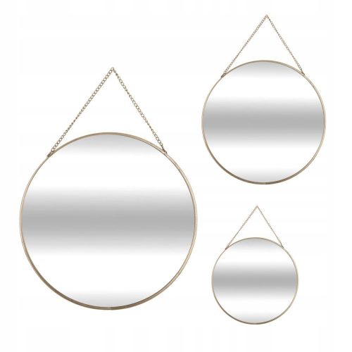  Atmosphera wall mirror, circle, metal frame, 290 x 290 mm