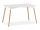  Muf-Art Tre rectangular table 120 x 80 x 75 cm, light beech