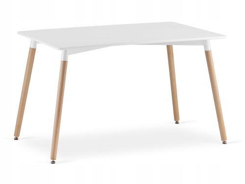  Muf-Art Tre rectangular table 120 x 80 x 75 cm, light beech