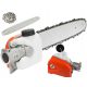 Gardener brush cutter attachment SAW ADAPTER FOR PETROL BRITCHER SET 26/5 26mm 5
