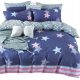  Linge de lit écorce 160x200 motif boomerang