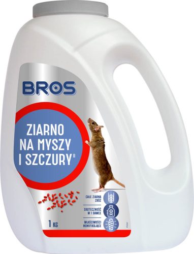 Animal Repellent Grain for Mice and Rats Bros. 1 kg