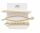  SET OF DECORATIVE BLIND CLIPS PEARL SLIP 4 PCS