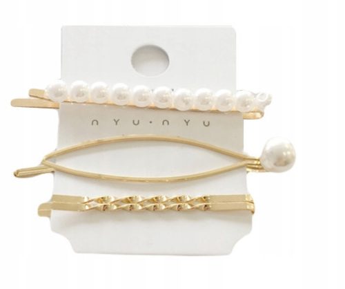  SET OF DECORATIVE BLIND CLIPS PEARL SLIP 4 PCS