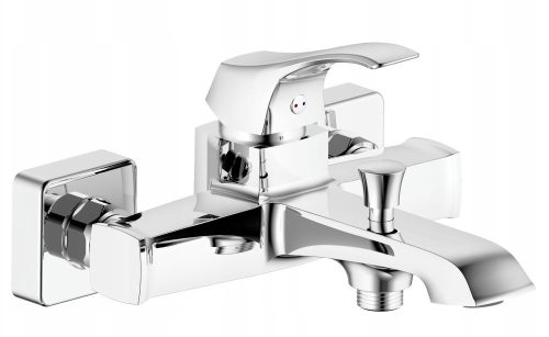 Valvex Antiga single-lever wall-mounted bath and shower mixer, chrome