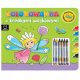  Coloring book with wax crayons Toddler's first games Green book Collective work