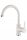 Moderno Roma white stand kitchen faucet