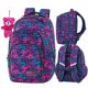  CoolPack multi-compartment school backpack purple, blue, pink 20 l