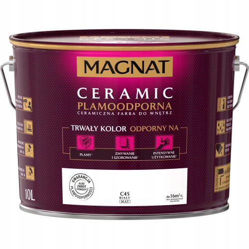 Magnat Ceramic Wall Paint 10 l Matt White