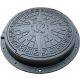 Manhole cover for septic tank well Ø800/600 PE 5 tons