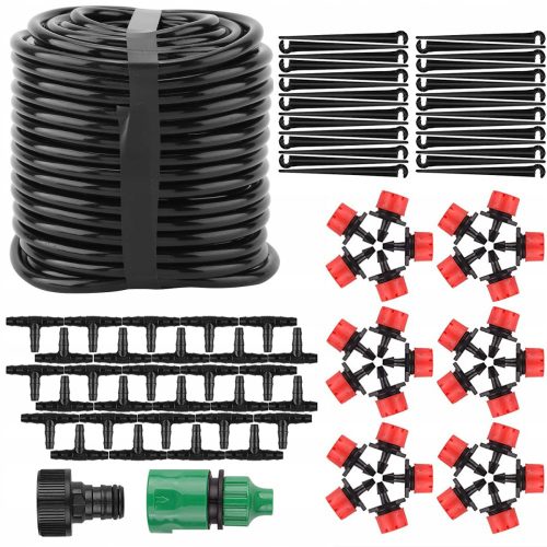  DRIP IRRIGATION SYSTEM KIT 25 m 30 NOZZLES