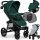  Lionelo Plus Annet green forest stroller + sun shade for car windows. 2 Lionelo parasols