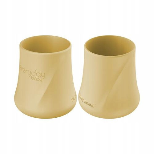  Everyday Silicone Drinking Cups Vanilla, 2pcs