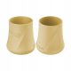  Everyday Silicone Drinking Cups Vanilla, 2pcs