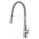 Moderno Elena freestanding kitchen faucet, silver