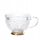 Cup and saucer for coffee and tea Gomla BASIC mug, glass, 360 ml, 1 pc.