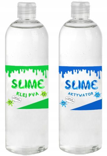  PVA Glue + Activator FOR Slime Slime 2x1 Liter 2L