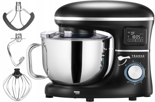  Transa Electronics BlackHot Chef 1800 W black food processor