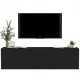  Hanging TV Cabinet Glamour Black MAT Chest of Drawers 150 cm