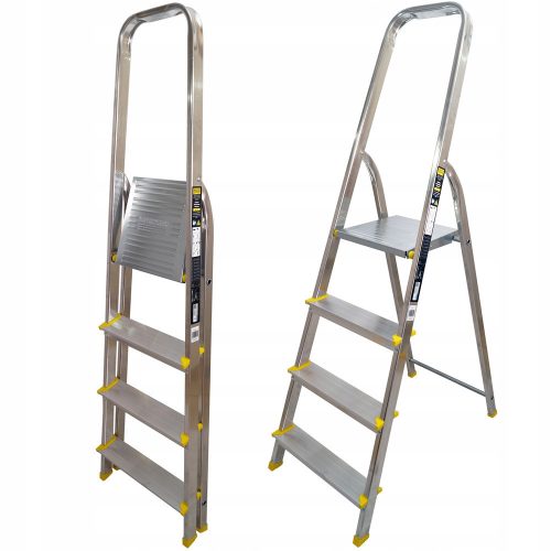 Bayer system ladder 0.78 m aluminum 1 x 4 up to 150 kg