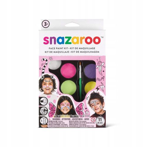  Snazaroo Face Paints 8 pieces x 2 ml