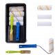 Painting set with golden tool tray 10 cm