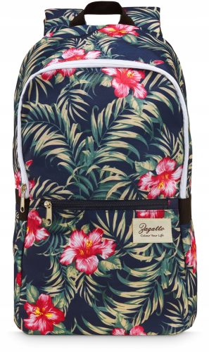 Vibrant and Spacious Zagatto® Backpack with Floral Print