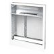 HIGH FLUSH-MOUNTED CABINET FOR DISTRIBUTORS 11-12 CIRCUITS