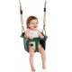 Bucket swing for children, red playground