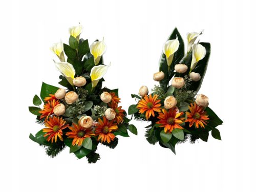  Multicolored cemetery decoration, 55 cm