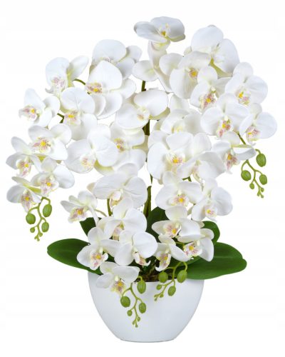 LARGE ARTIFICIAL SILICONE ORCHID FLOWERS