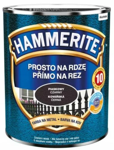  Hammerite rust protection paint 5686259 black 2.5 l