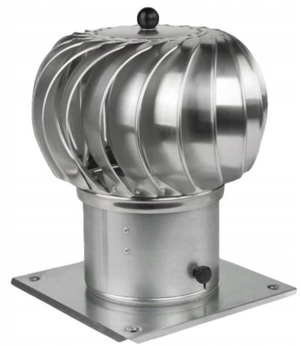 Prodmax chimney cap made of aluminium, 26.5 x 26.5 cm, diameter 150 cm