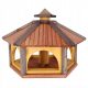 Boxes (houses) and birdhouses Koiuszek Ogrody KW60 birdhouse brown