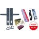 Handle insert lock for gate GRAPHIT SET 90mm
