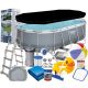 Bestway oval frame pool 424 x 250 cm