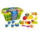  Kitchen set shopping basket fruits vegetables