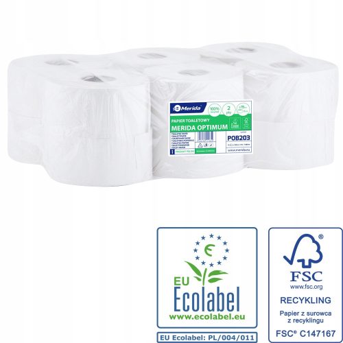 Merida odorless toilet paper 12 pcs.