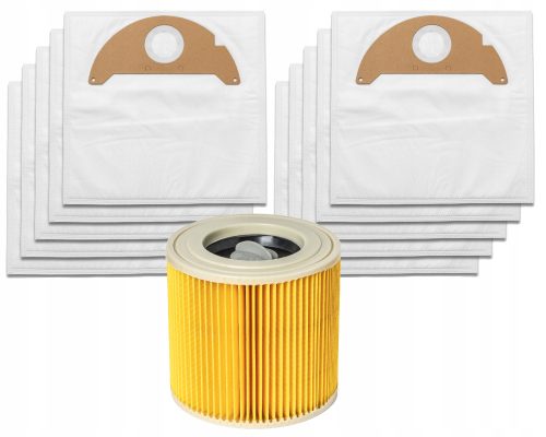  Synthetic vacuum cleaner bags FILTER BAGS MV 2 WD 2 11 pcs.