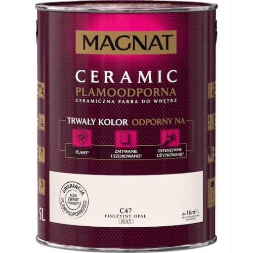 Magnat Ceramic Wall Paint 5 l C47 Fine Opal matt