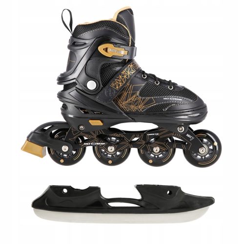  Adjustable rubber wheels for men, ABEC7, 34-38