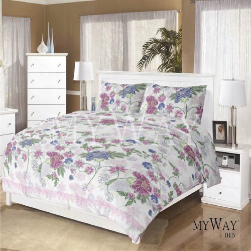 Bed linen Myway bedding set 160 x 200 cm, multicolored